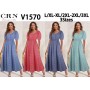 sukienki ( L-3XL ) mix kolor