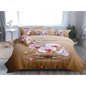 POŚCIEL 3D 160X200 PRZEŚCIERADŁEM