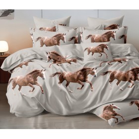 POŚCIEL 3D 160X200 PRZEŚCIERADŁEM