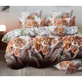 POŚCIEL 3D 160X200 PRZEŚCIERADŁEM