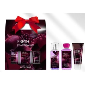 ZESTAW ŻEL POD PRYSZNIC 88ML + SPRAY ZAPACHOWY 88ML + KREM DO RĄK 59ML