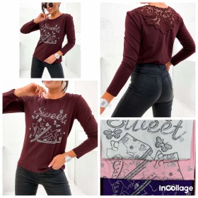 Bluzka damska ( l/xl xl/2xl ) mix kolor