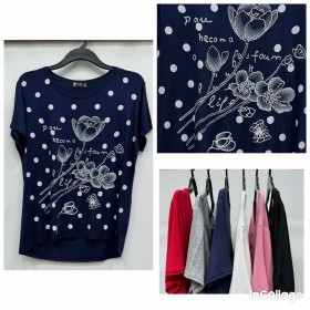 Bluzka damska ( l/xl xl/2xl ) mix kolor