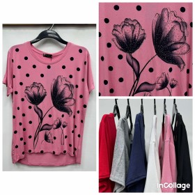 Bluzka damska ( l/xl xl/2xl ) mix kolor