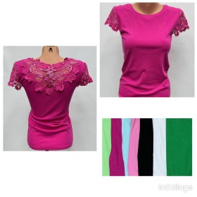 Bluzka damsak ( m/l xl/xxl ) mix kolor