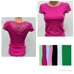 Bluzka damsak ( m/l xl/xxl ) mix kolor