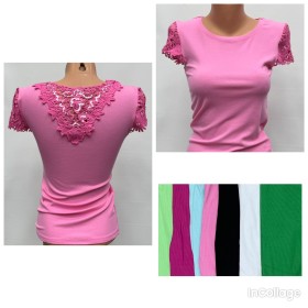 Bluzka damsak ( m/l xl/xxl ) mix kolor