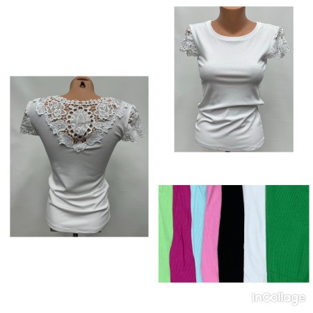 Bluzka damsak ( m/l xl/xxl ) mix kolor