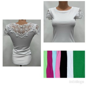 Bluzka damsak ( m/l xl/xxl ) mix kolor