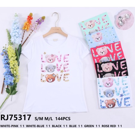 Bluzka damska (s/m m/l ) mix kolor