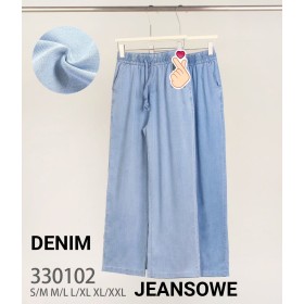 SPODNIE JEANSY