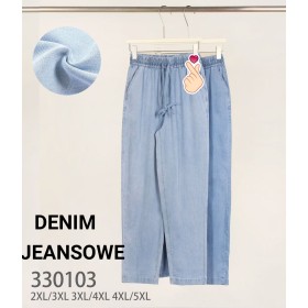 SPODNIE JEANSY