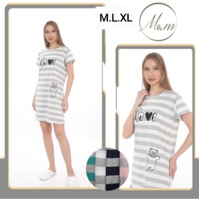 tunika (  m l xl ) 100% baweŁna mix kolor